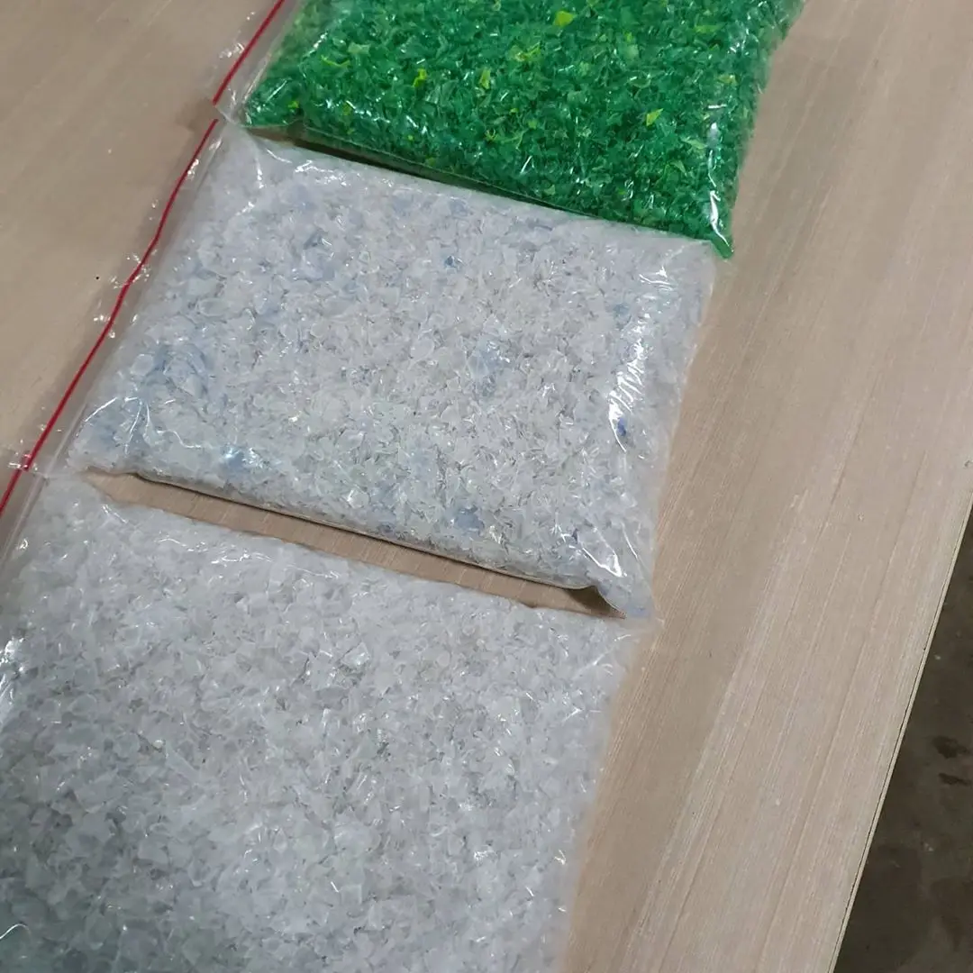 Оригинальные бутылки для воды из поликарбоната светло-голубые тюки или Измельченный лом