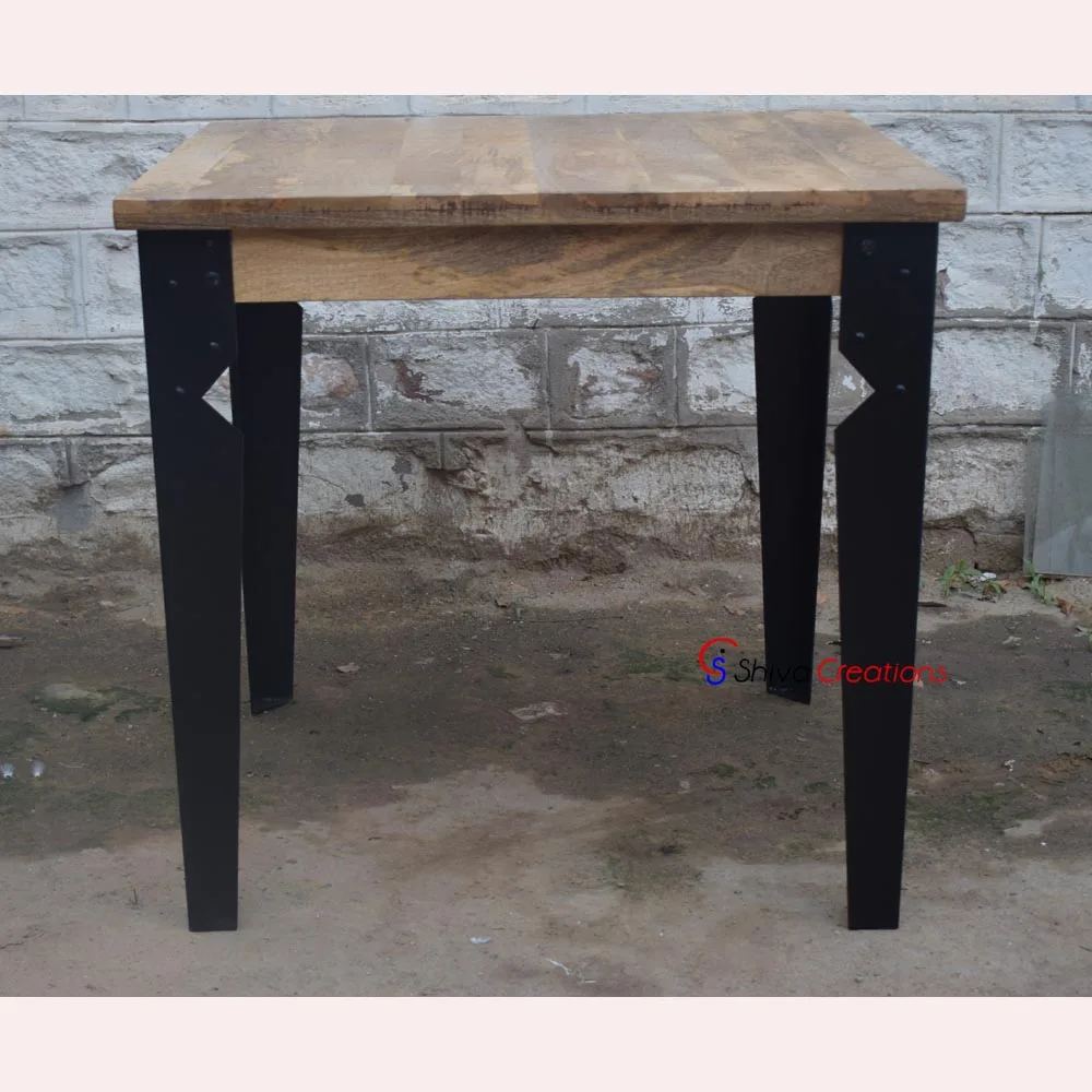  Недорогая роскошная винтажная мебель железные металлические ножки деревянный обеденный стол для ресторана