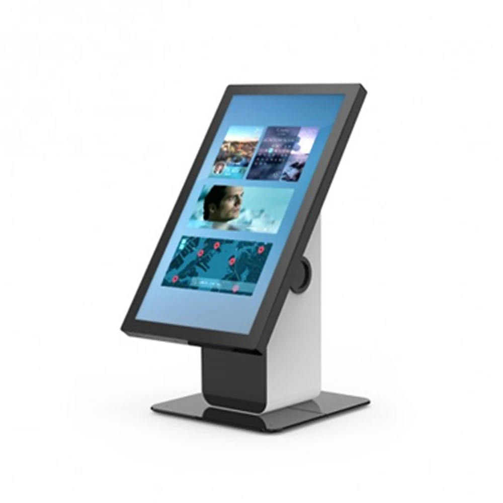 Tech Lab High Quality Countertop and Screen Self Ordering Kiosk VESA Standard Holes  Fitted with Different Styles Monitors