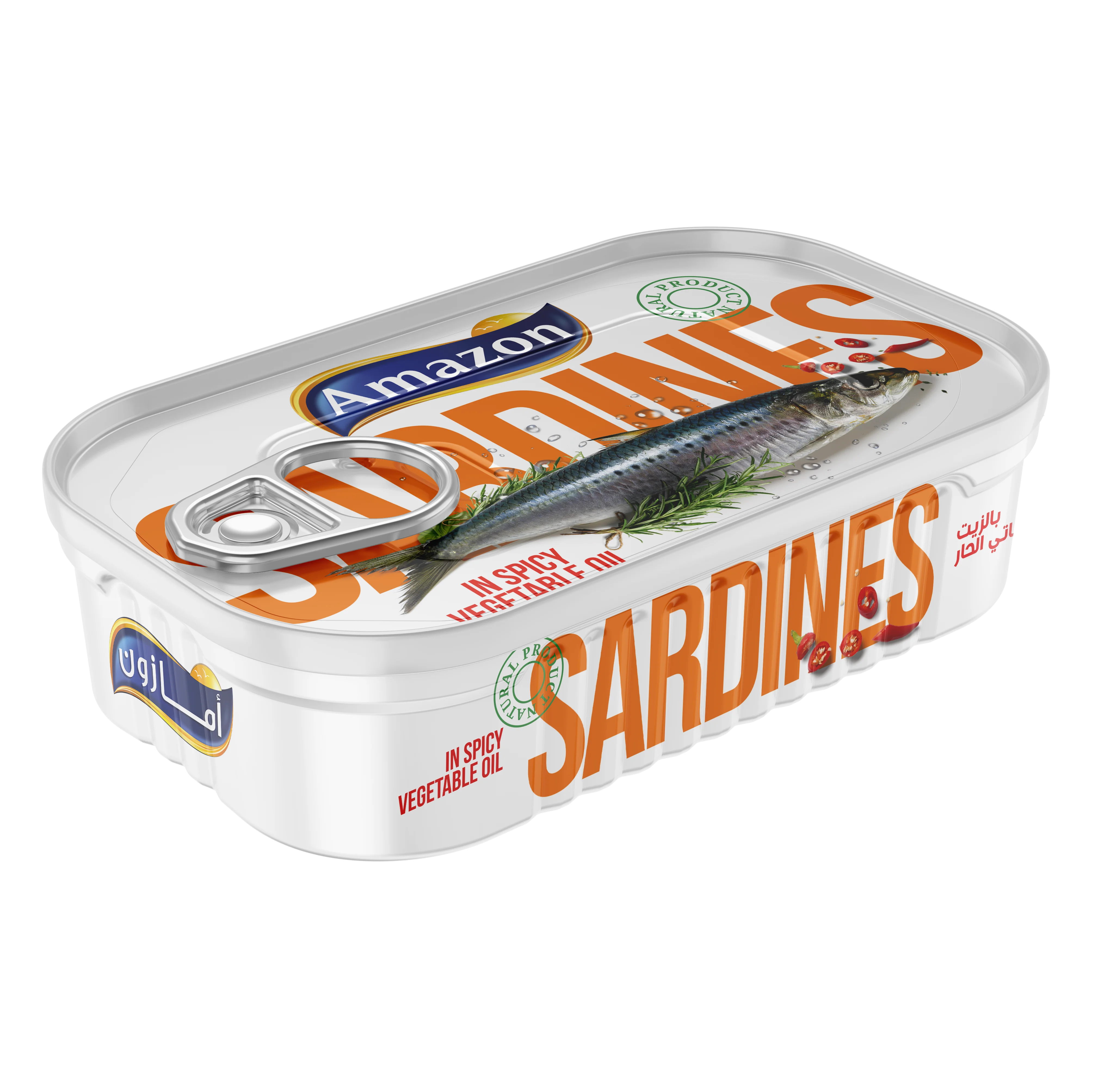 
Amazon Sardines in Veg. oil 