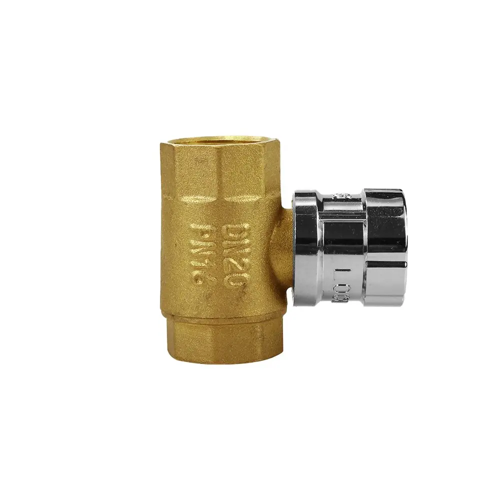 OEM CW 617 brass ball valve DN15 - DN50 PTFE gasket wholesale manufactured