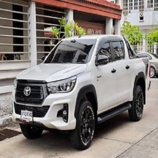 2018 2019 2020 2021 подержанные автомобили RHD 2.4L Turbo Diesel 5 местный дешевый Toyo ta Hilux дизельный пикап 4x4 Hilux