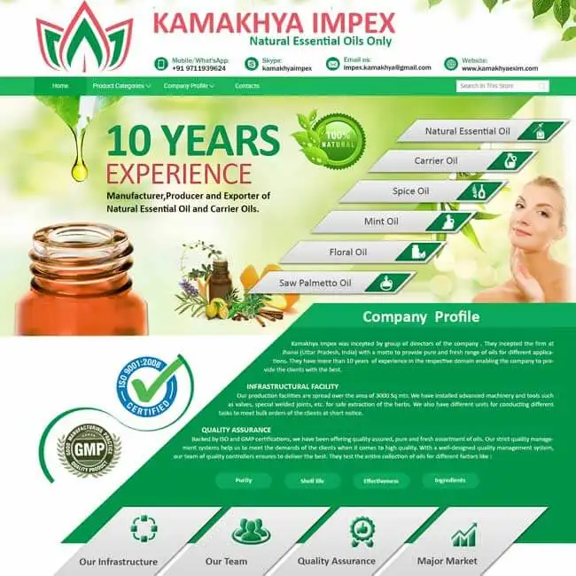 
Customized Alibaba Minisite Design Developer in India 