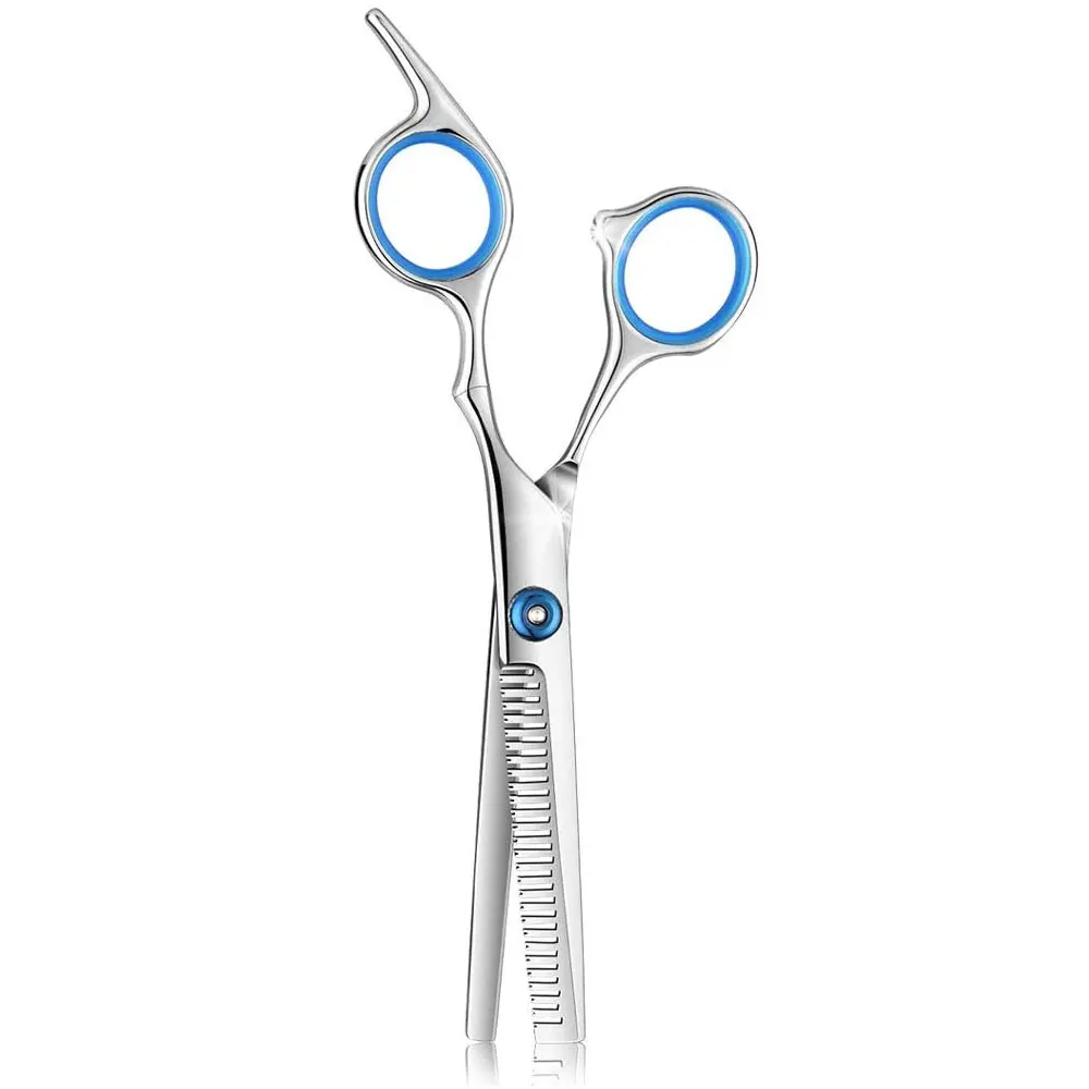 Extra Sharp Premium Barber Scissors Professional Hair Dressing Tool Leather Case Customized Stainless Straight Hair Cutting