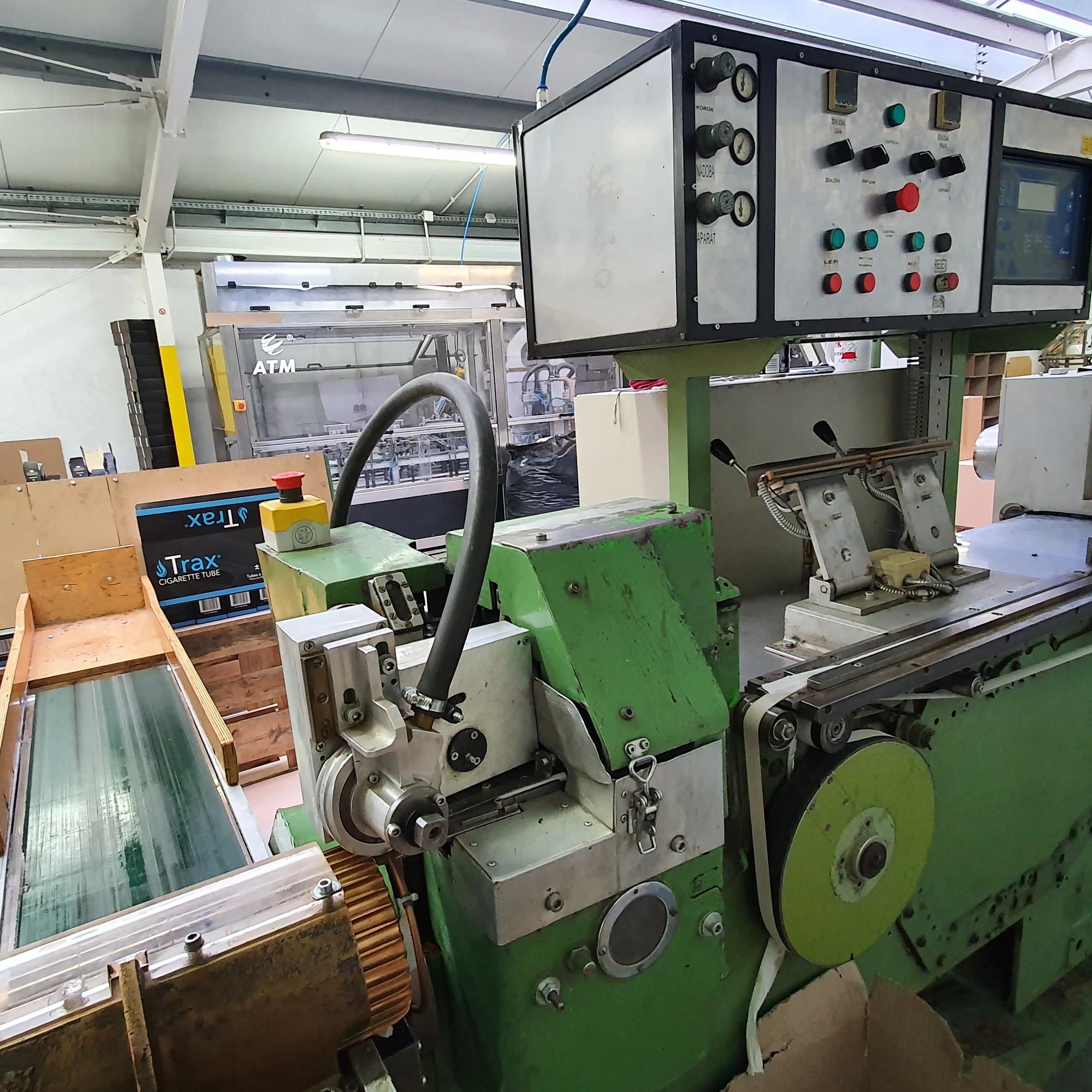 
Cigarette filter Tubes Making Machine 