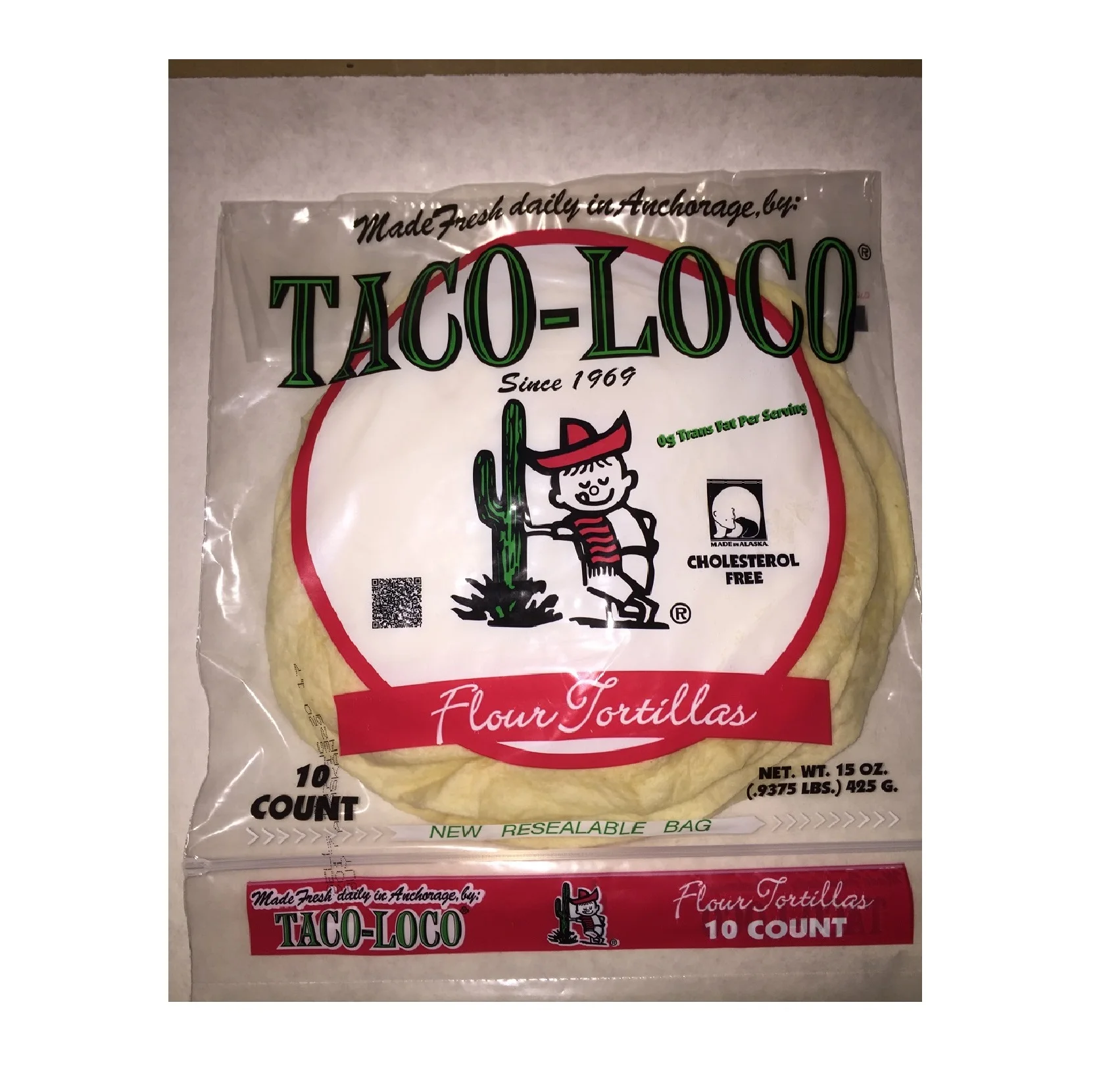 Новая мука Taco Loco 8 дюймов Tortillas номер модели