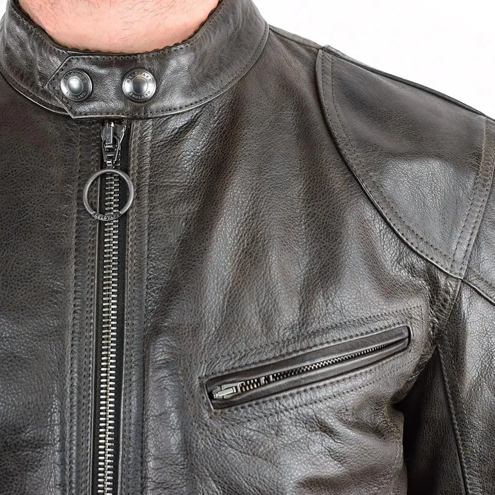 Best Quality Men Leather Fashion Jacket Top style leather jacket