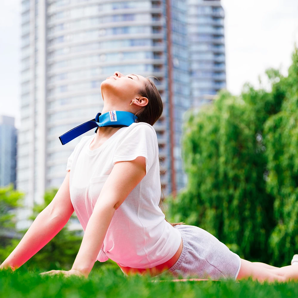  Многоразовая охлаждающая бандана для мороженого шеи и головы помогают в восстановлении мигрени с помощью охлаждающего многоразового льда