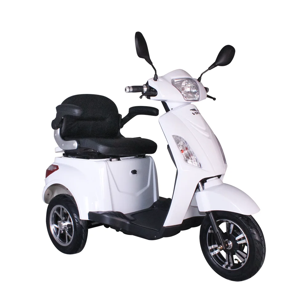 
Электрический трехколесный велосипед VOLTA VM4, белый, 1000 Вт, Сделано в Турции 