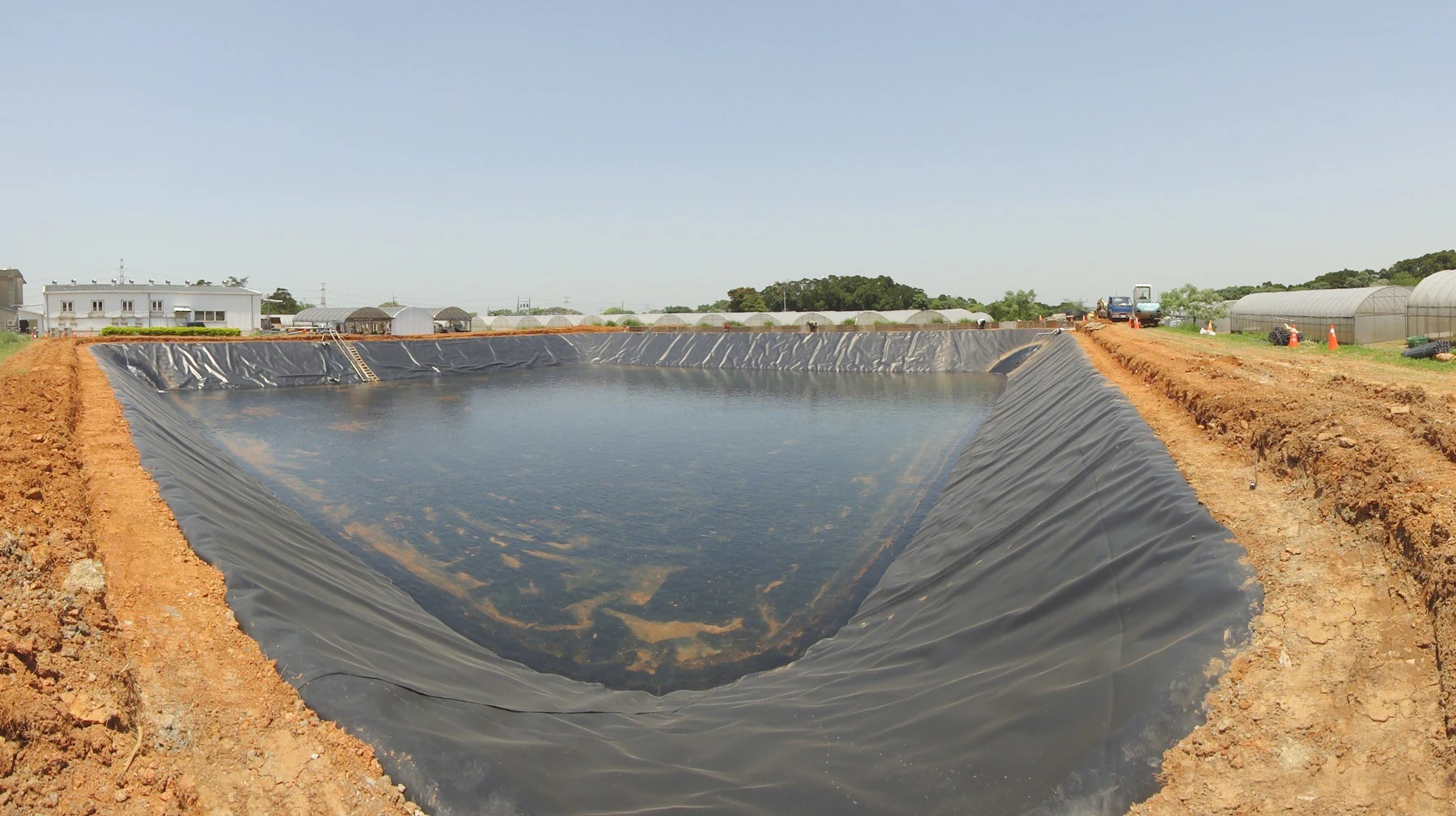 Plastic Sheets liner fish shrimp high density polethylene geomembrane PE impermeable waterproof membrane 1.0mm