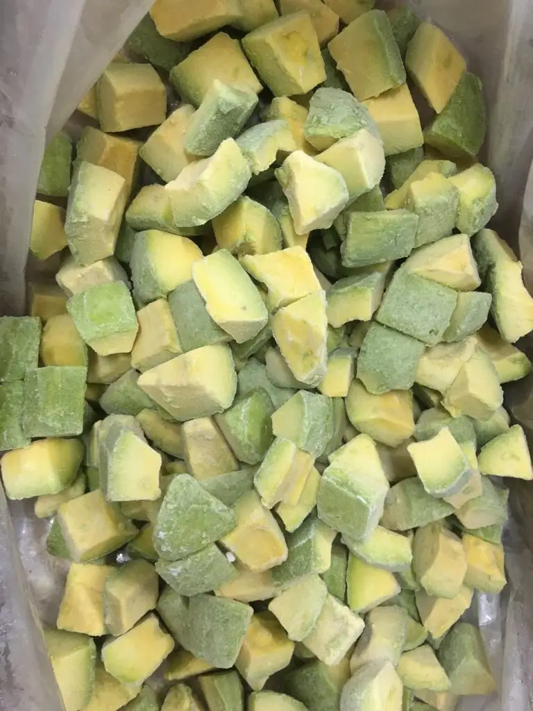 FROZEN AVOCADO PUREE  DICE CHUNK FROM VIETNAM