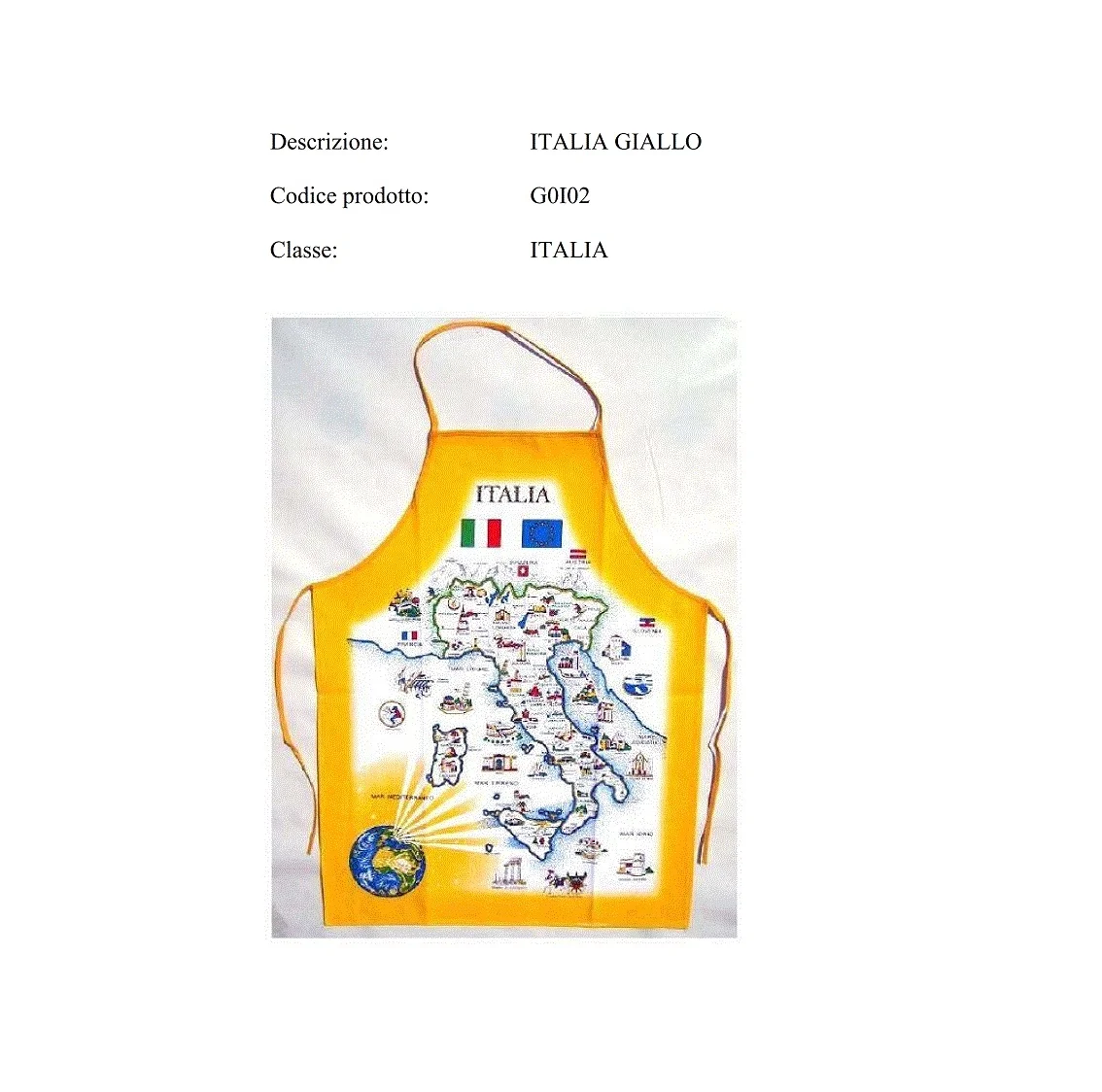 Italian aprons in cotton