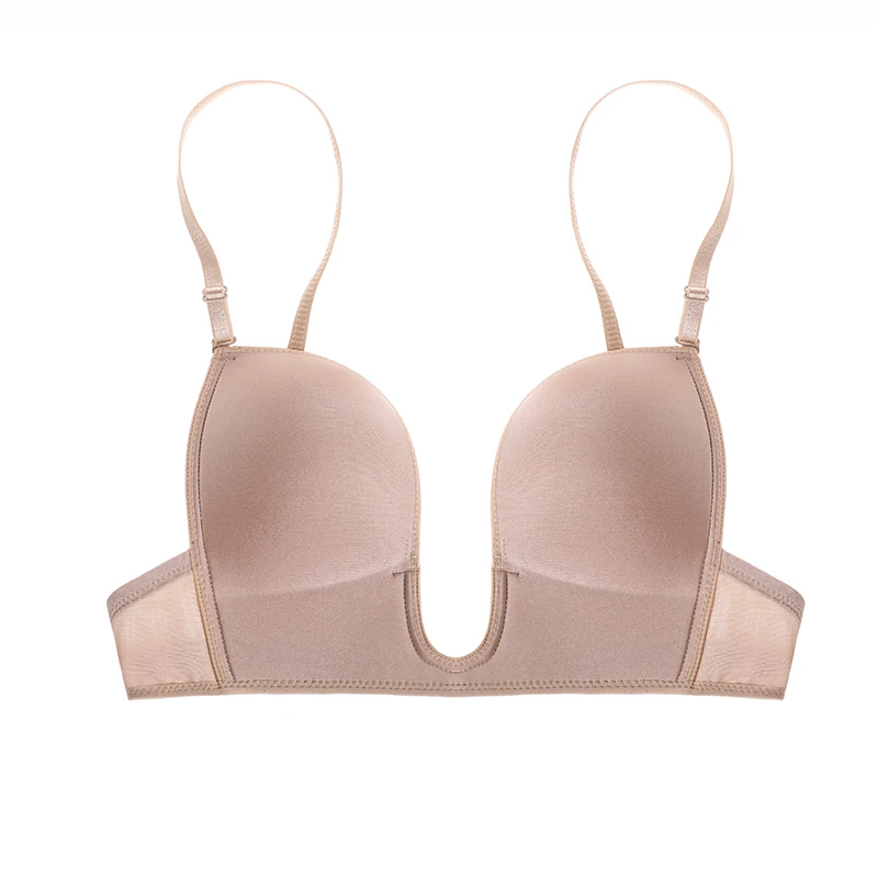 women for strapless backless top and panty set comfort gym girls accessories feeding female padded lingerie bra