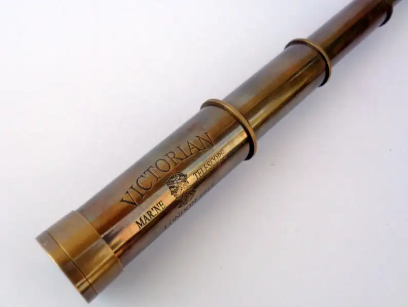 Морской античный латунный телескоп пират ~ Spyglass винтажный коллекционный морской