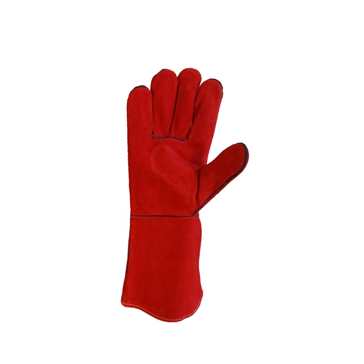 Welding Gloves For Manufacture  Genuine Leather  Made Welding Gloves