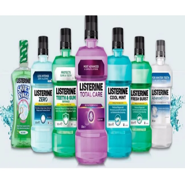 Антисептический ополаскиватель для рта Listerine неприятного дыхания 250 мл