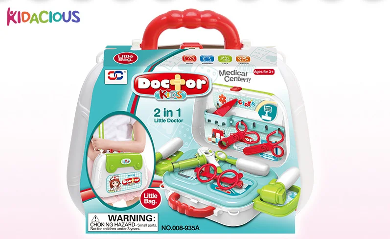 Doctor Toy Set with Bag for Kids Pretend Play Learning Doctor-themed Children Toys Kit