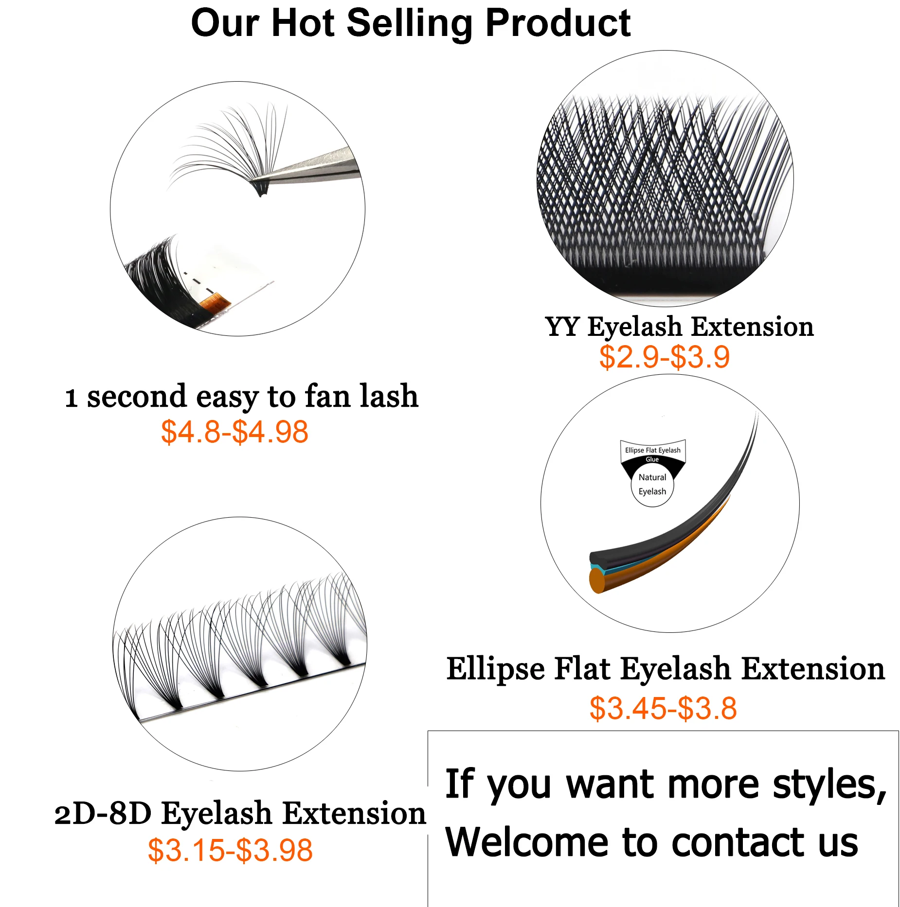 
Individual Volume Eyelash Extension Private Label 0.03mm Foil Eyelash Extension Mould 