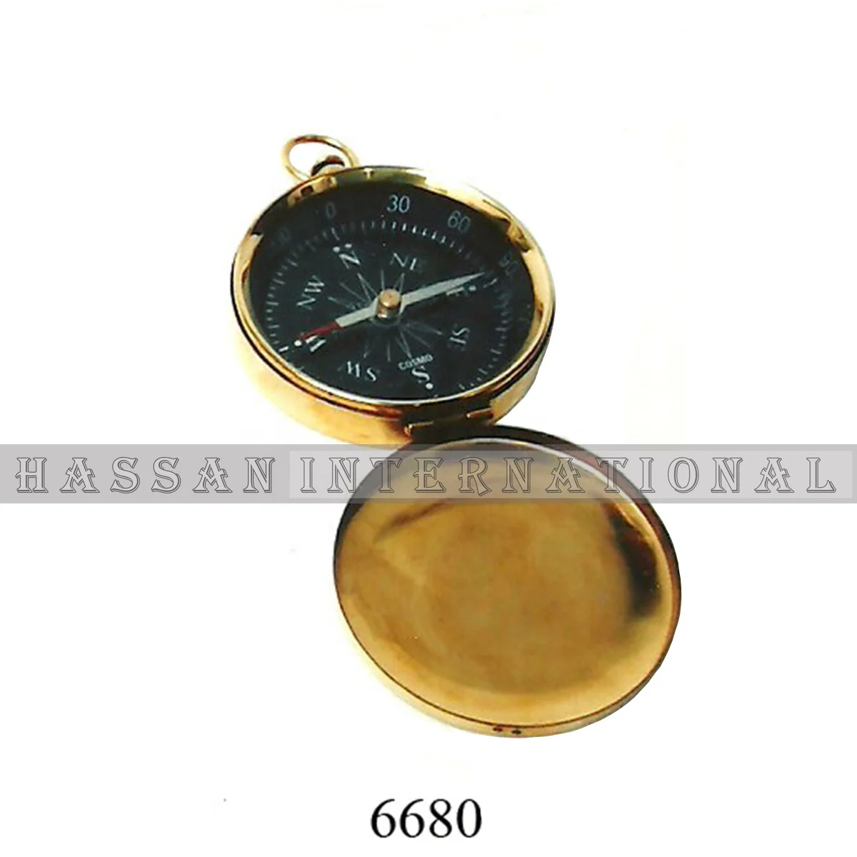 Nautical Brass Clinometer Compass Brunton Survey Compass Prismatic Camping Compass For sale