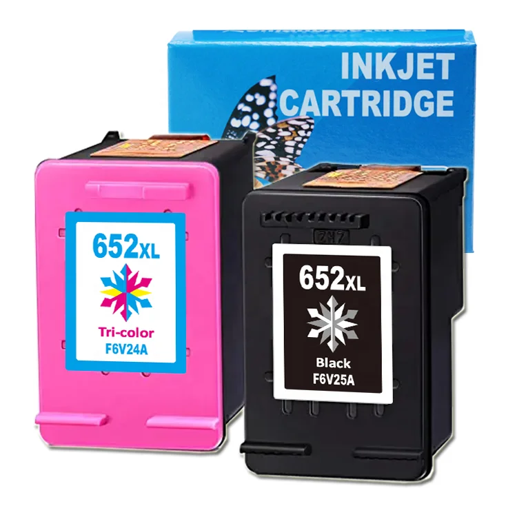  Картридж струйный UniPlus 652 652XL F6V24A F6V25A для HP Deskjet ink
