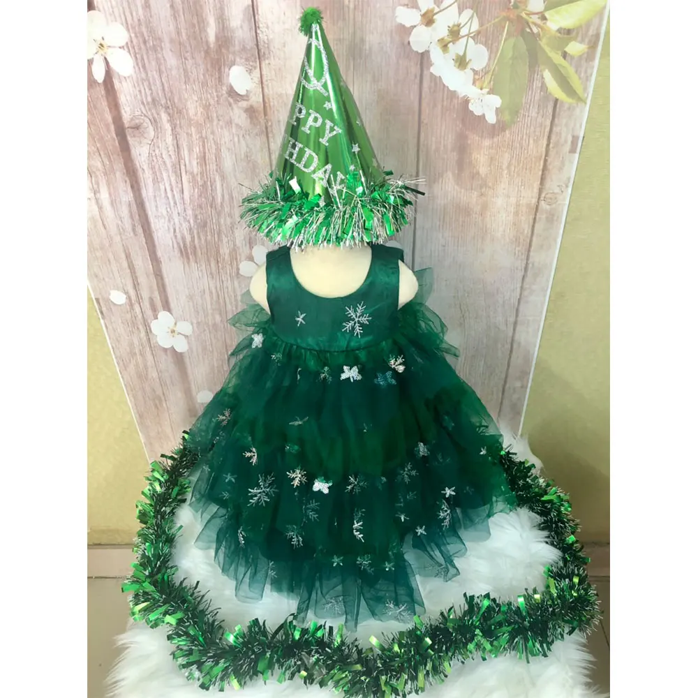 New summer baby girls children sleeve princess dress for baby girl made in Vietnam