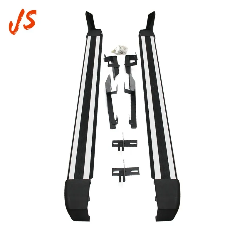 Top quality silver and black car side step bar at a discount for HIGHLANDER 2012