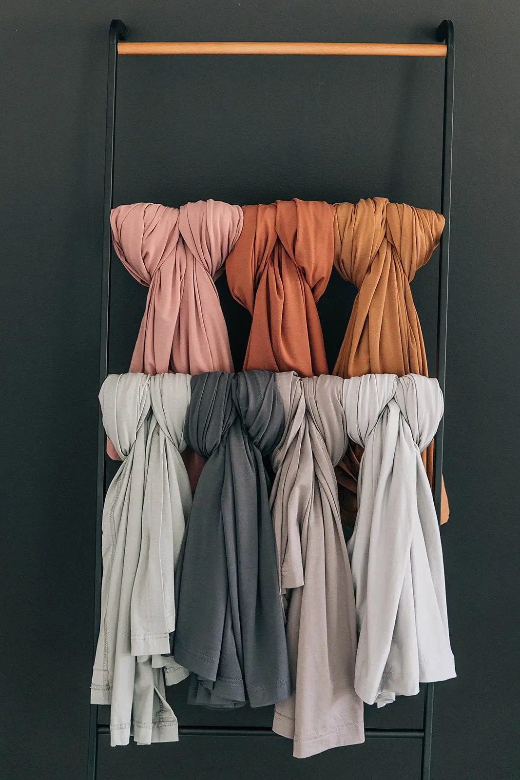 95%Bamboo 5%Spandex Organic very Soft breathable light weight Knitted stretchy best quality hot sale baby swaddle wrap cloth