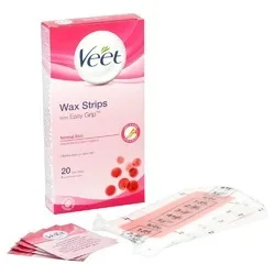 Восковые полоски Veet для сухой кожи полный набор восковых полосок