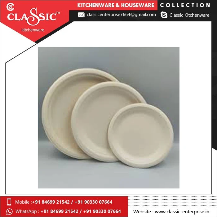 Eco Friendly Disposable Plates Eco Friendly Disposable Plates Wholesale Cheap Price Biodegradable Sugarcane Plates
