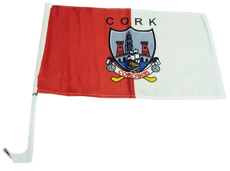 Gaa Hurling Gaelic flag custom printed logo high quality custom flags for outdoor activities