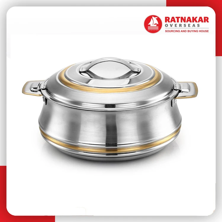 Best Selling Ajanta Hot Pot With Nakshi And Gold Hotpot Bulk Manufacturer Supplier From India