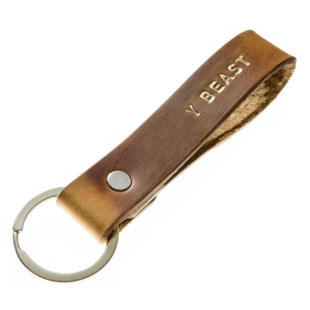 Wholesale LOGO Leather Key Chain Bulk Factory Direct Price Custom Luxury Mens PU Leather Keychain