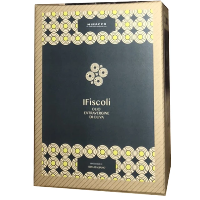 Italian extra virgin olive oil organic cold press bag in box 5 litres certied organic
