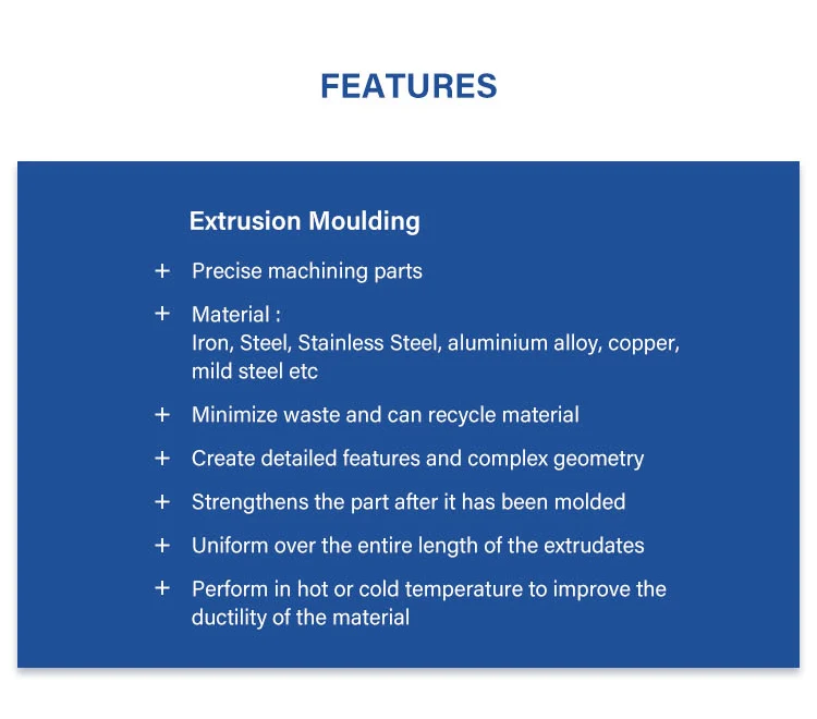 Easy to Assemble Seamless Design Aluminum Impact Extrusion