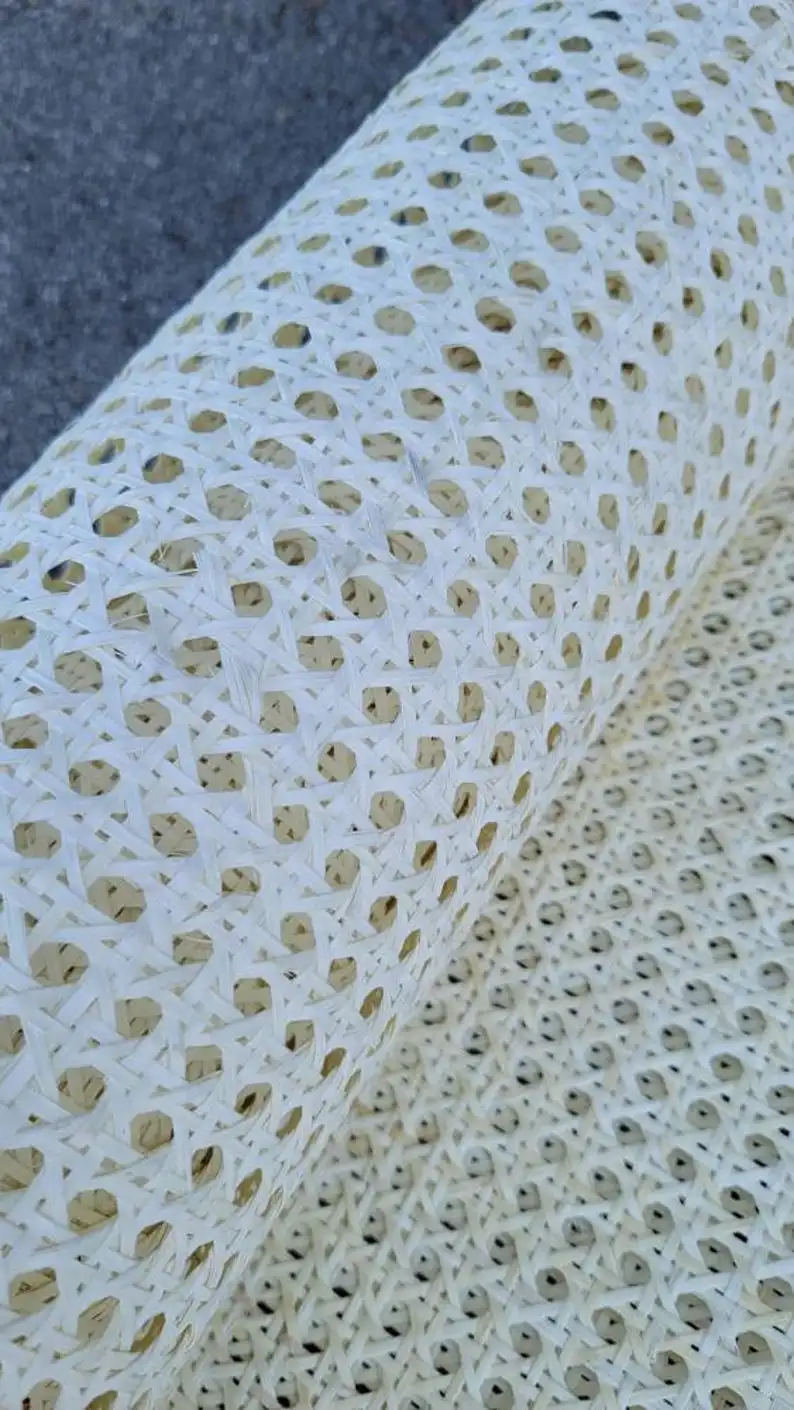 Высокое качество, фабрика, самая низкая цена, доставка, пластиковая сетка, ротанговая тростниковая лента, рулон с завода во Вьетнаме