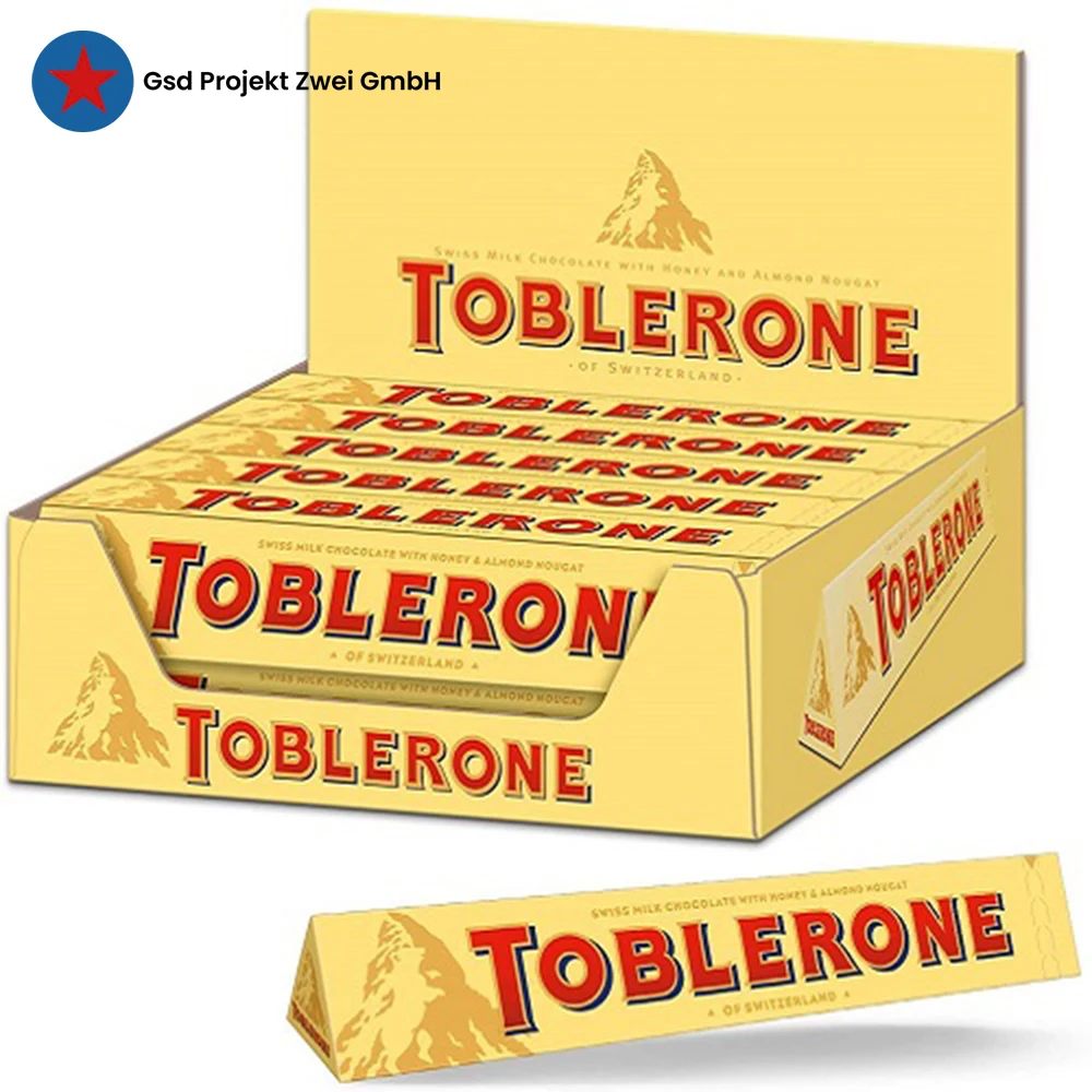 Worldwide Selling Best Quality Toblerone Milk Chocolate Bar 100g in Bulk Quantity