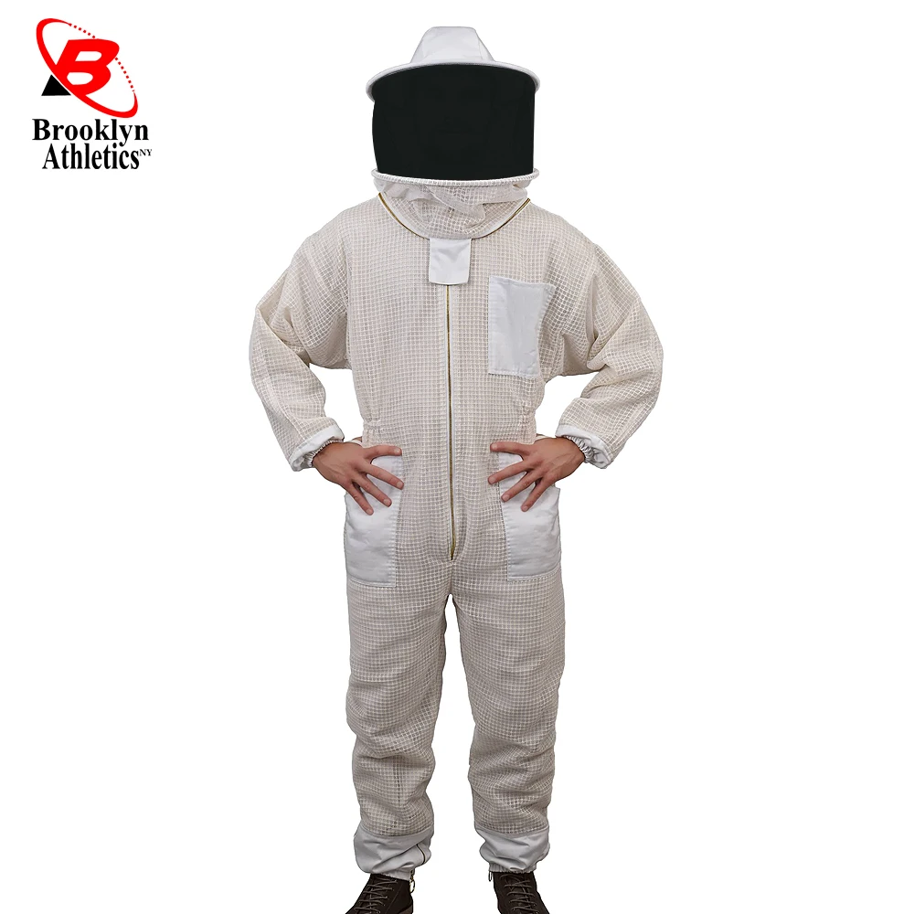 3 layers ventilated beekeeping suit mesh beekeeping suit