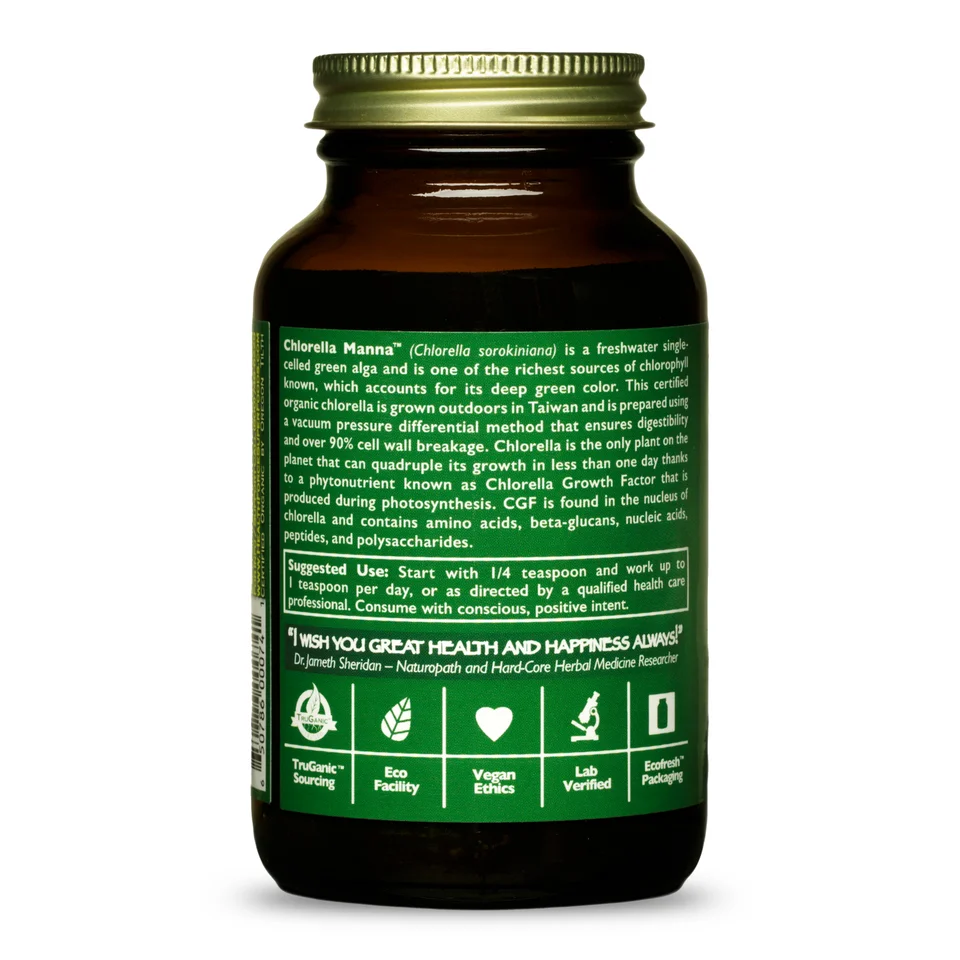 
Chlorella Manna 100 grams Powder Health Supplement 