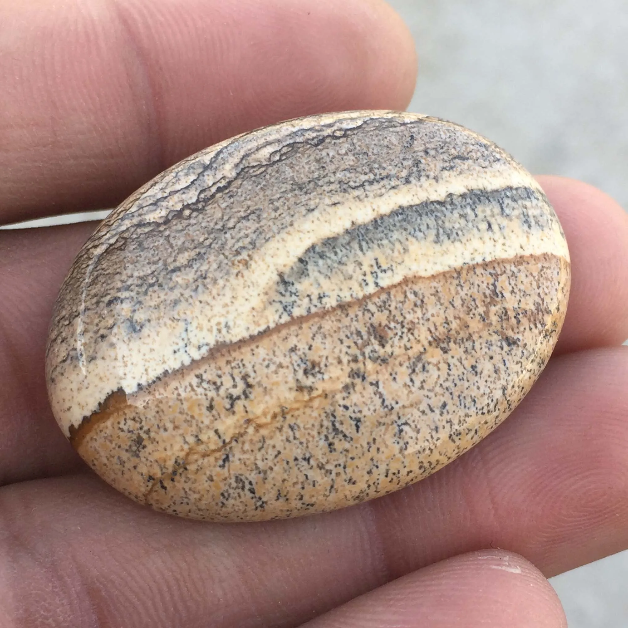  Изящная картина яшма кабошон натуральная драгоценный камень задняя сторона плоский