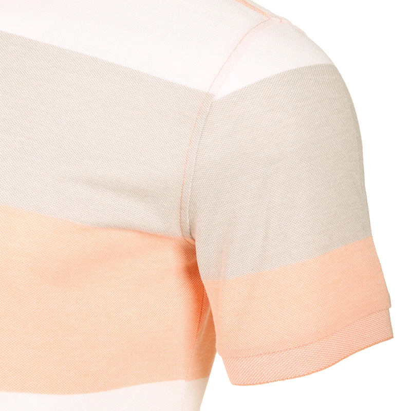 
Wholesale Attractive Custom Printing Mens Polo Shirts Good Quality Striped Polo T-shirt 