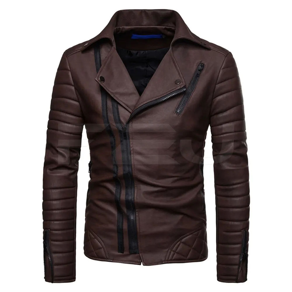 Most Popular Quality Custom Men Leather Jacket Pakistan Made Top Product