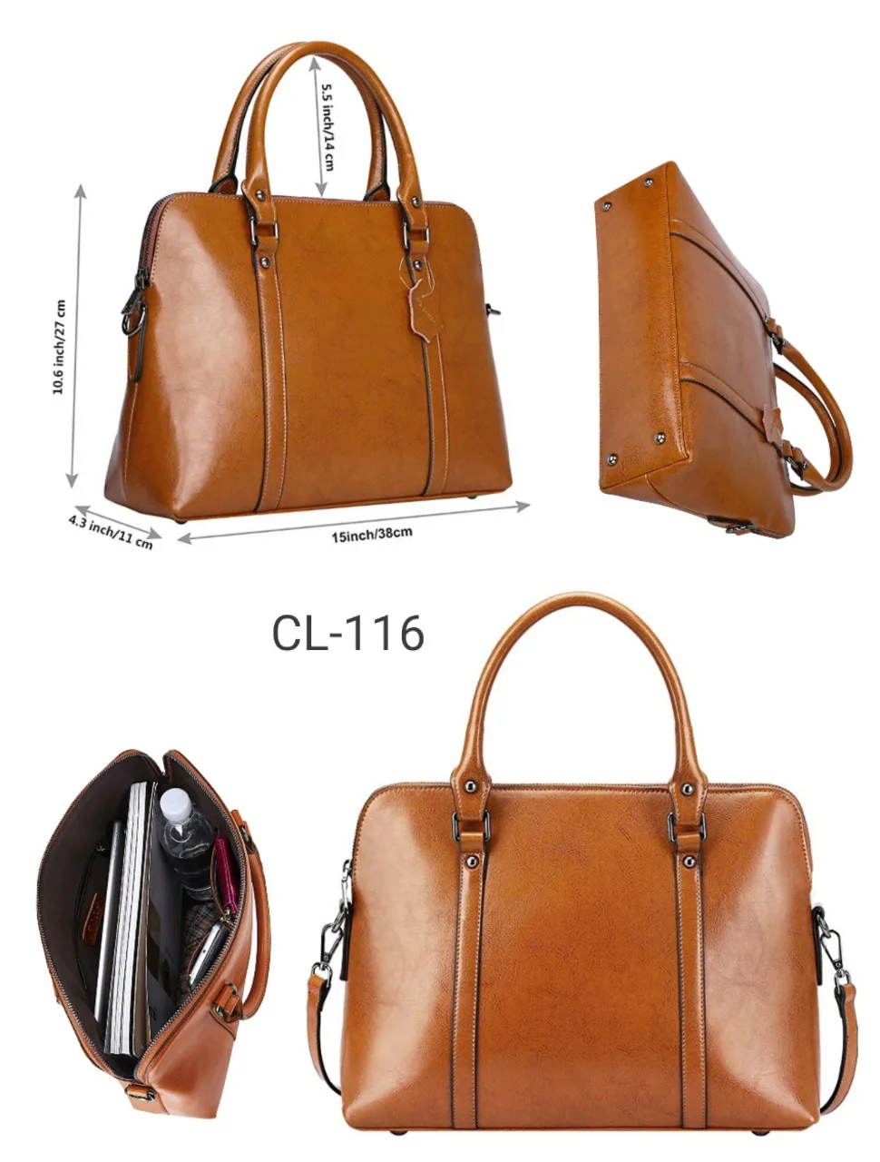 Lady Handbag Women Bag Sets Synthetic Leather Cosmetic Bags Office Bag for Female