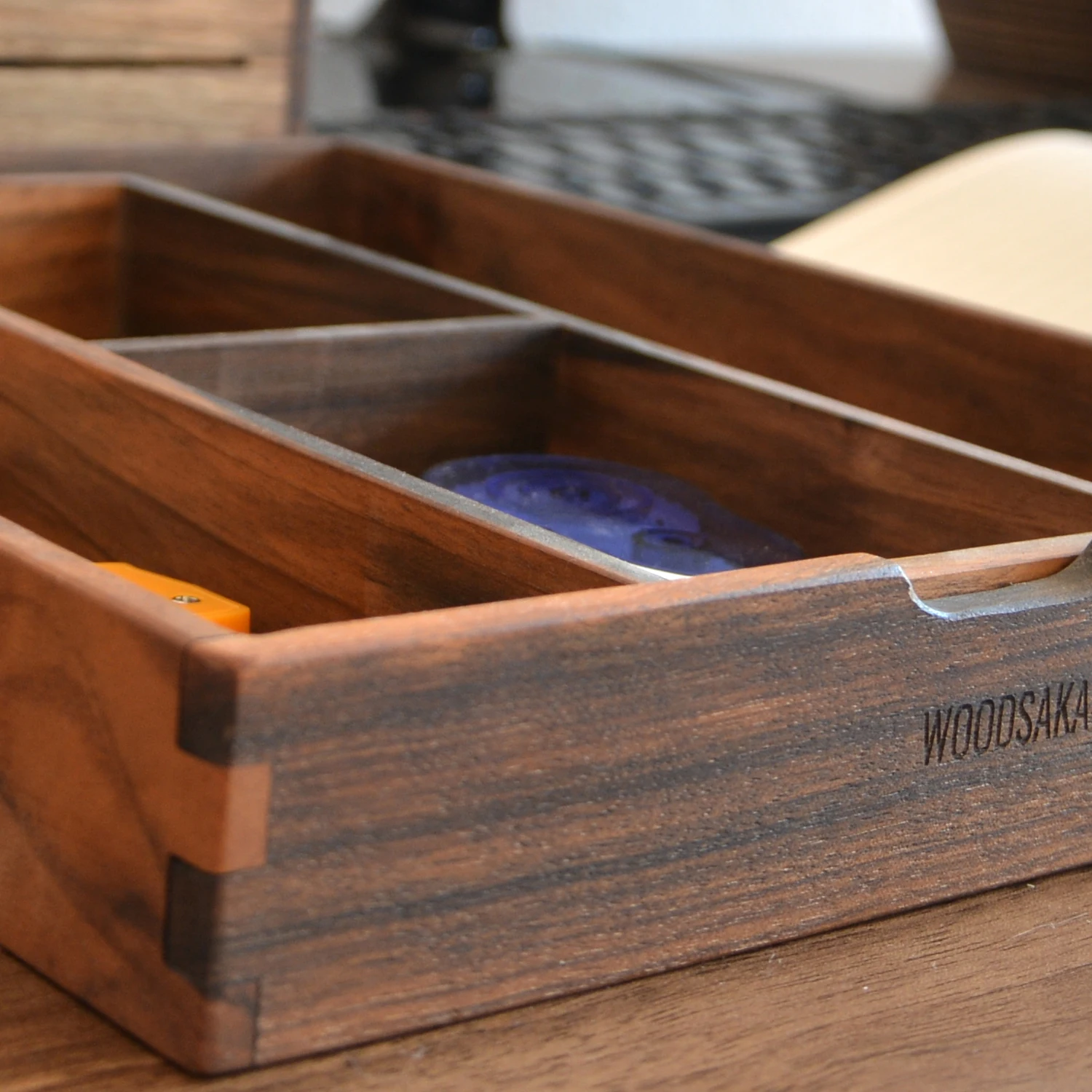 
Desk Organizer I Yoi Desk Organizer - WOODSAKA I I Desk Accessories 