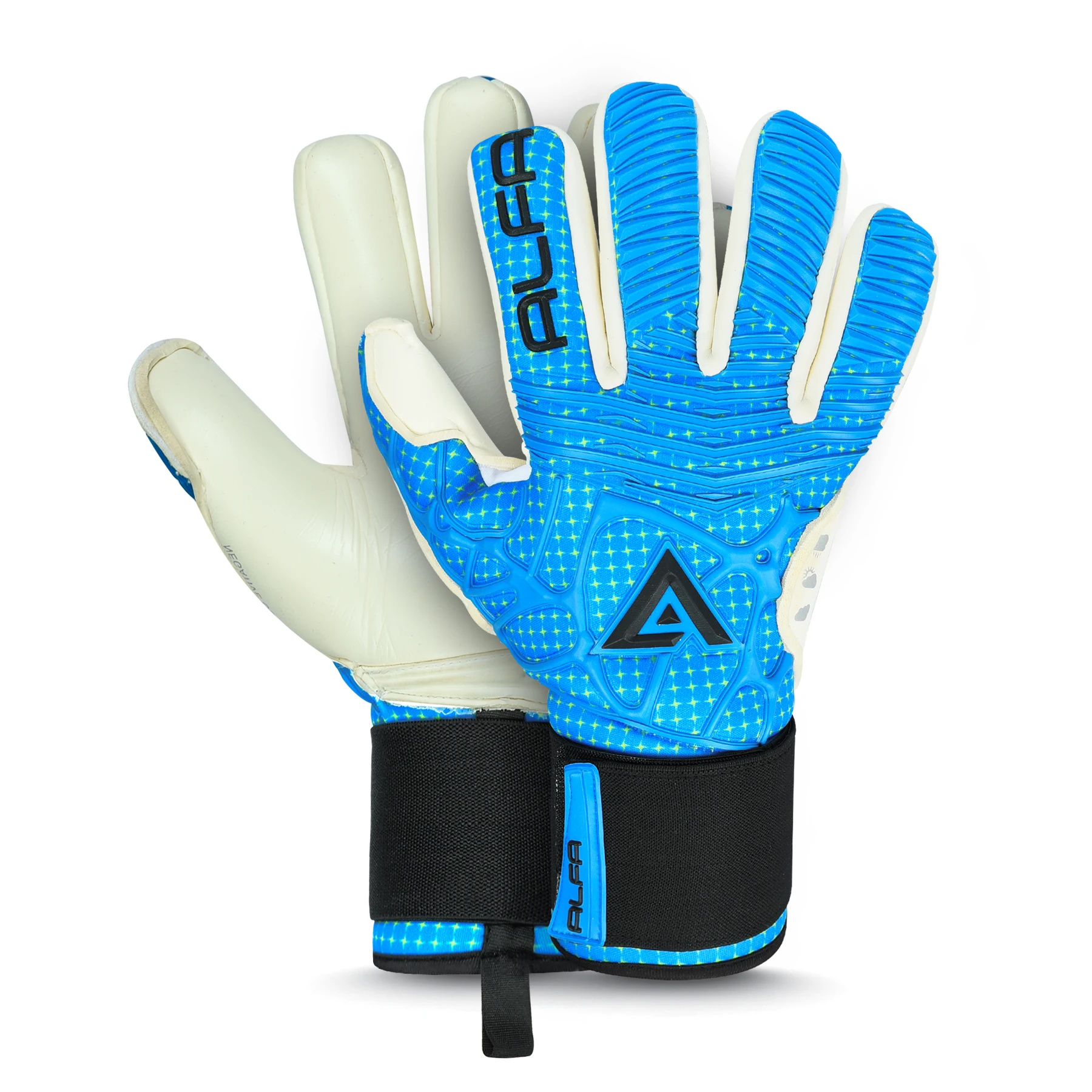 Free High Quality Goalkeeper gloves Durable Breathable Goalkeeper Gloves Profession Soccer Alpha Logo Goalkeeper gloves