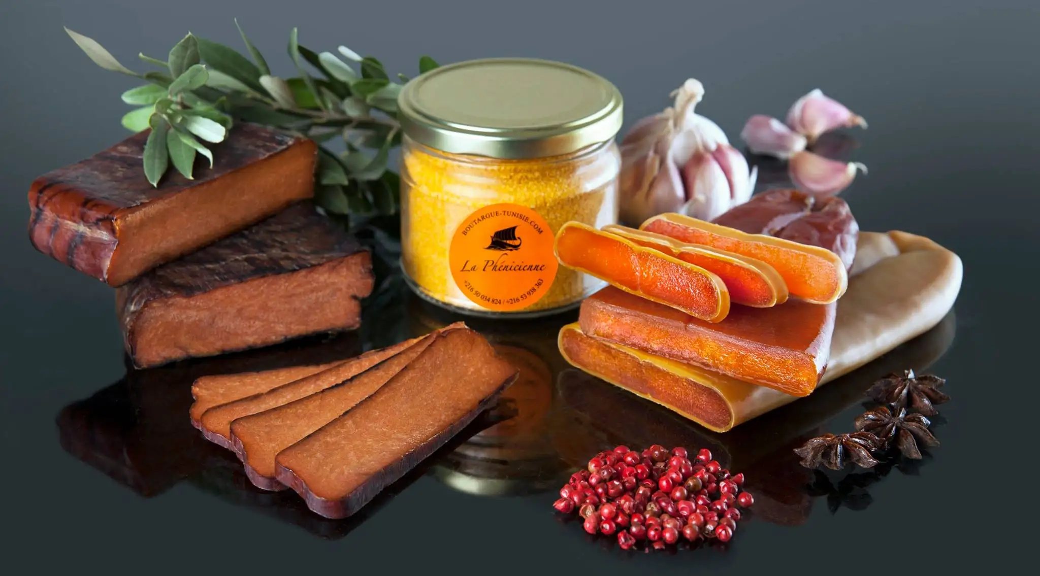 Сушеные икры mullet Bottarga