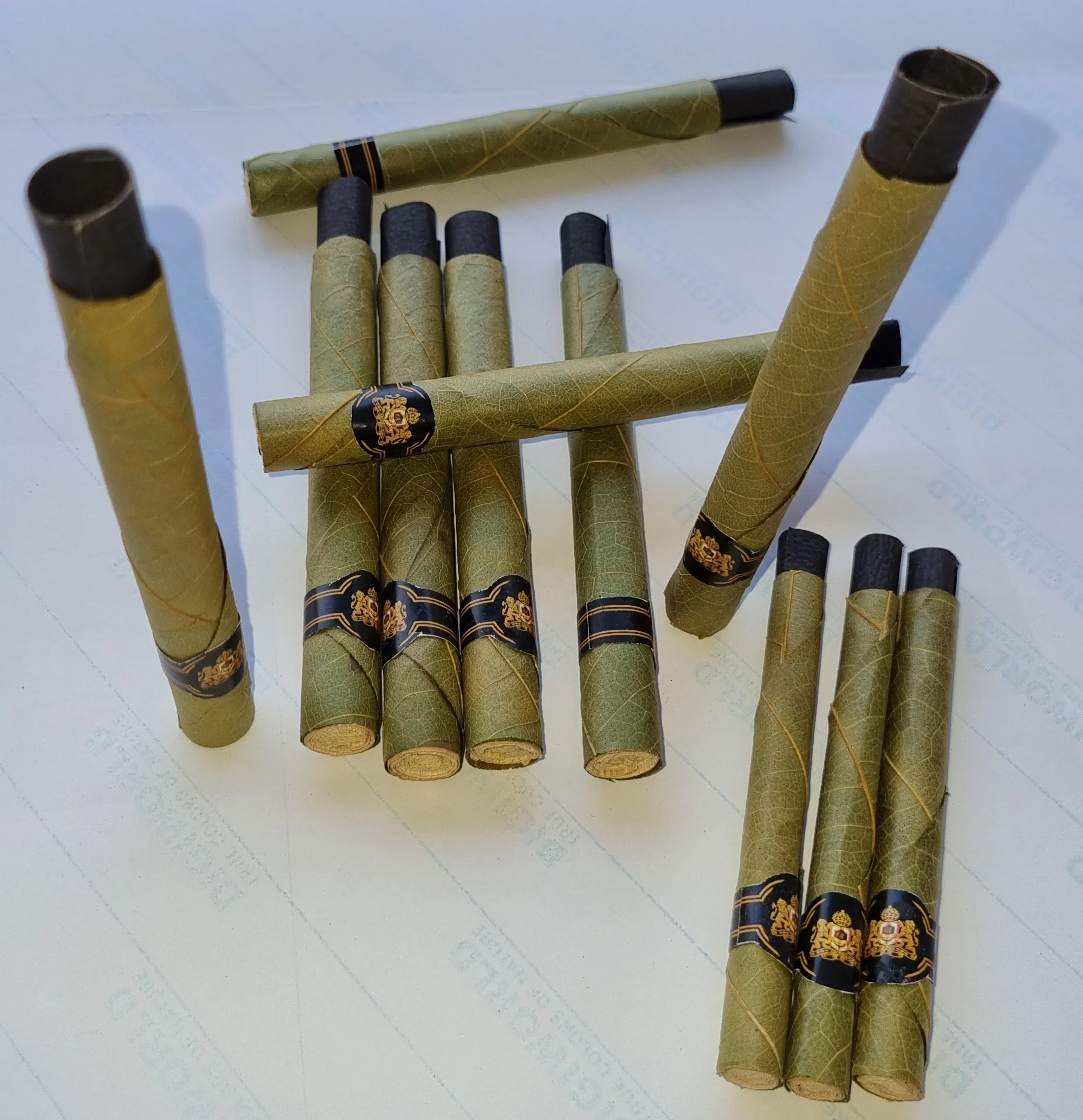 Зеленые и свежие предварительно свернутые листья и конусы cordia и tendu OEM предварительно свернутые листья cordia и tendu наконечники фильтра кукурузной шелухи оптом