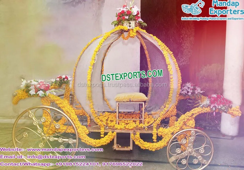 Lighted Cinderella Coach for Wedding Ride Wedding Castle Style Cinderella Carriage Princess Glass Coach Wedding Carriage