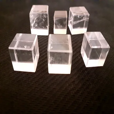 Natural Clear Quartz Crystal Gemstone Block & Cubes crystal blocks for engraving crystal stone cubes for sale