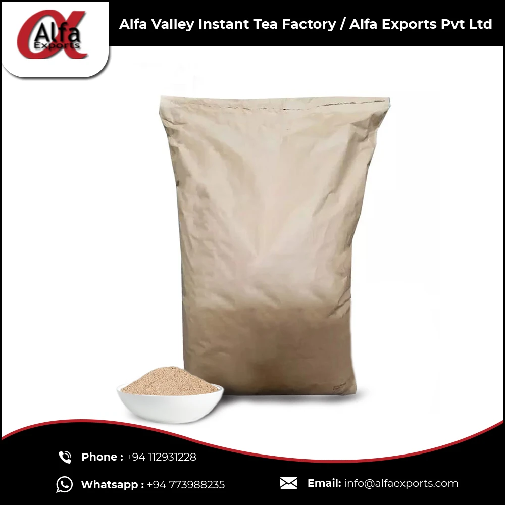 Immune Enhancement Fresh Tea Leaves Blended 3in1 Premix Instant Ceylon Plain Tea Powder At Marginable Cost