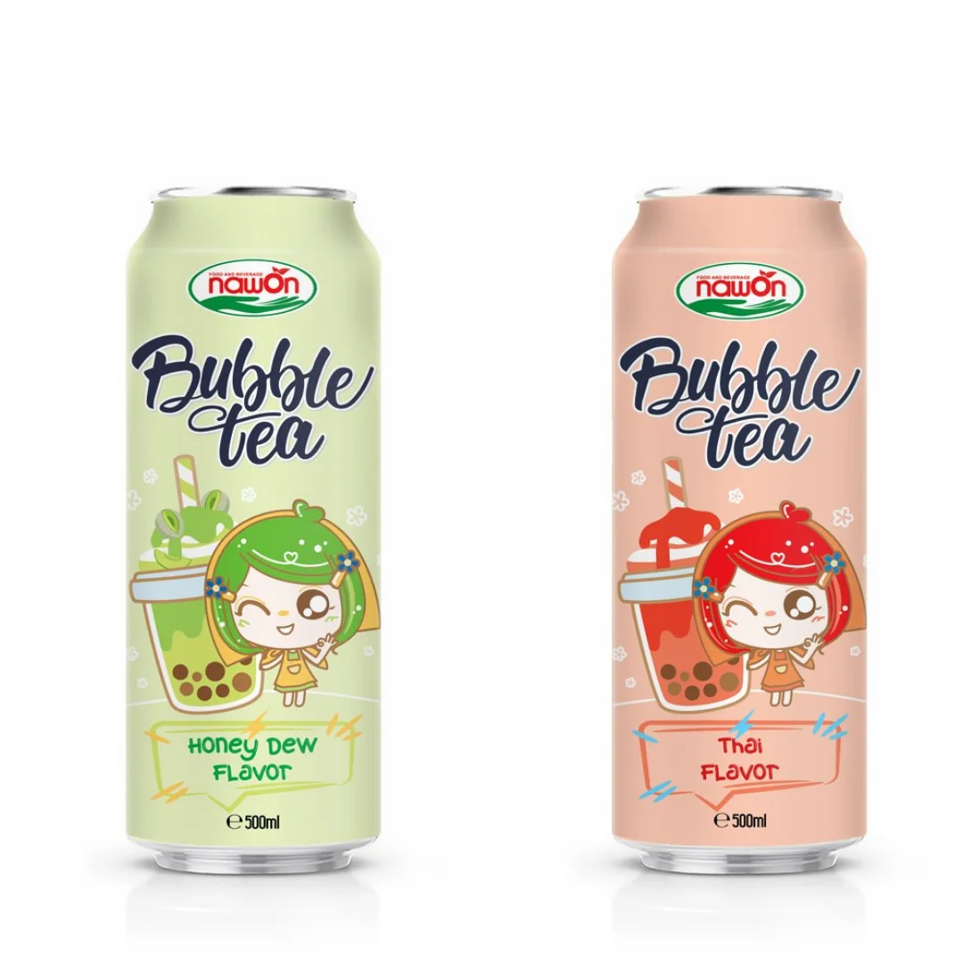 Молочный чай с коричневым сахаром 500 мл бренд навон молочный поставщик частная марка пузырьковый Халяль Кошерный